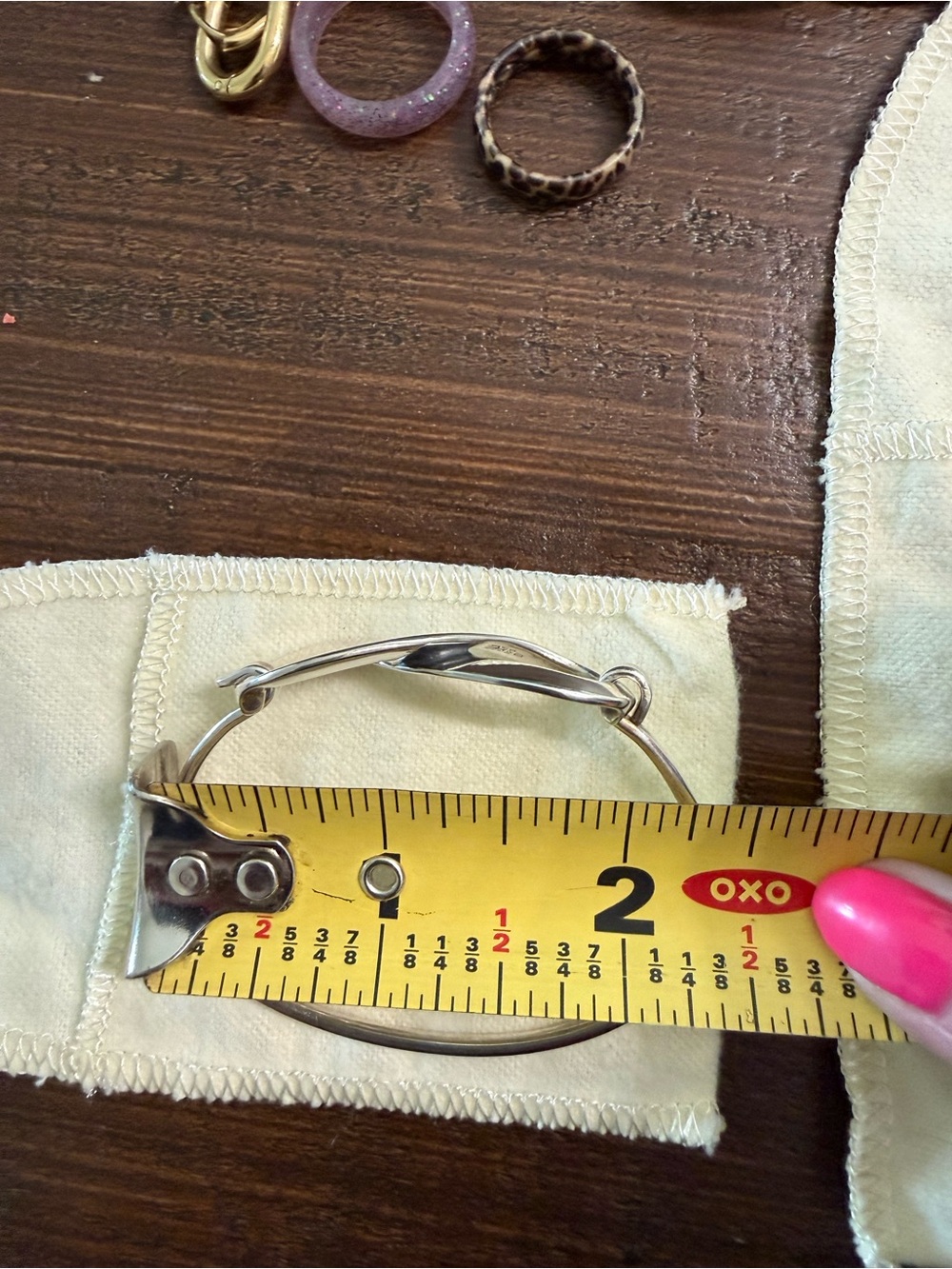 James Avery Silver Infinity Link Bracelet - Picture 7 of 8